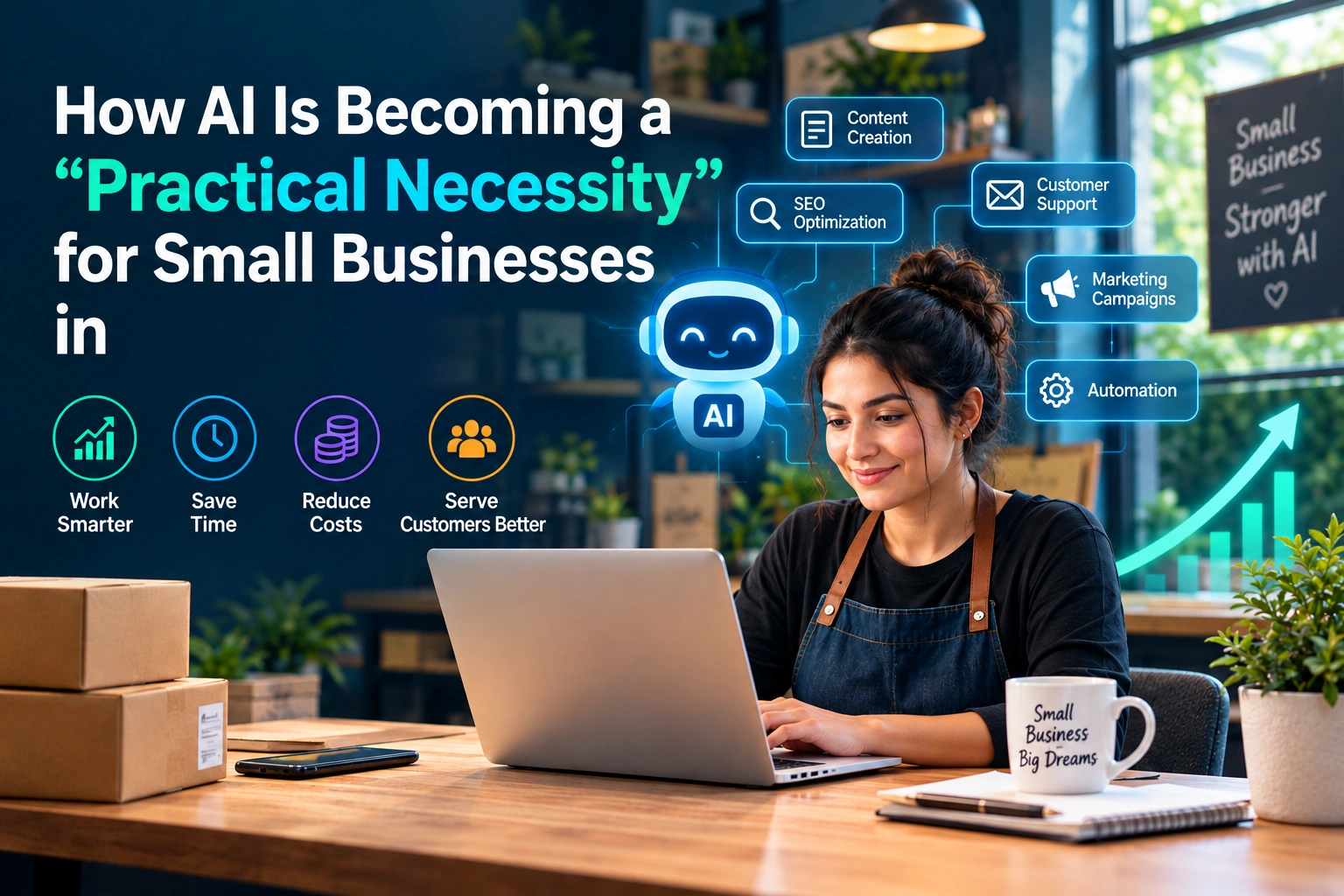 How AI Is Becoming a “Practical Necessity” for Small Businesses in 2026