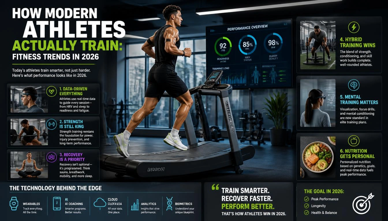 How Modern Athletes Actually Train: Fitness Trends in 2026