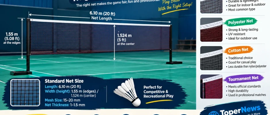 complete badminton net guide