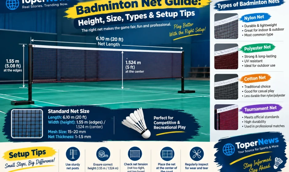 complete badminton net guide