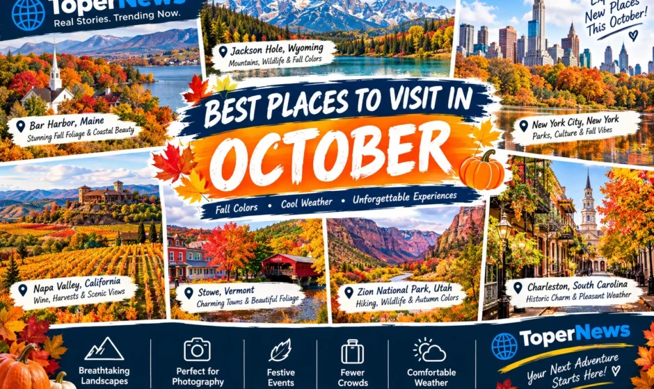 best places to visit in October
