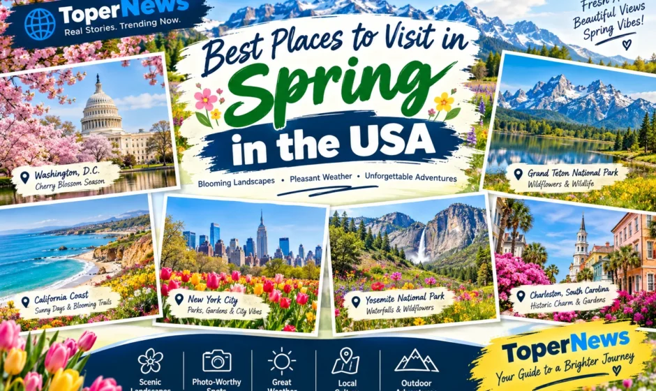 Best Places to Visit in Spring in the USA