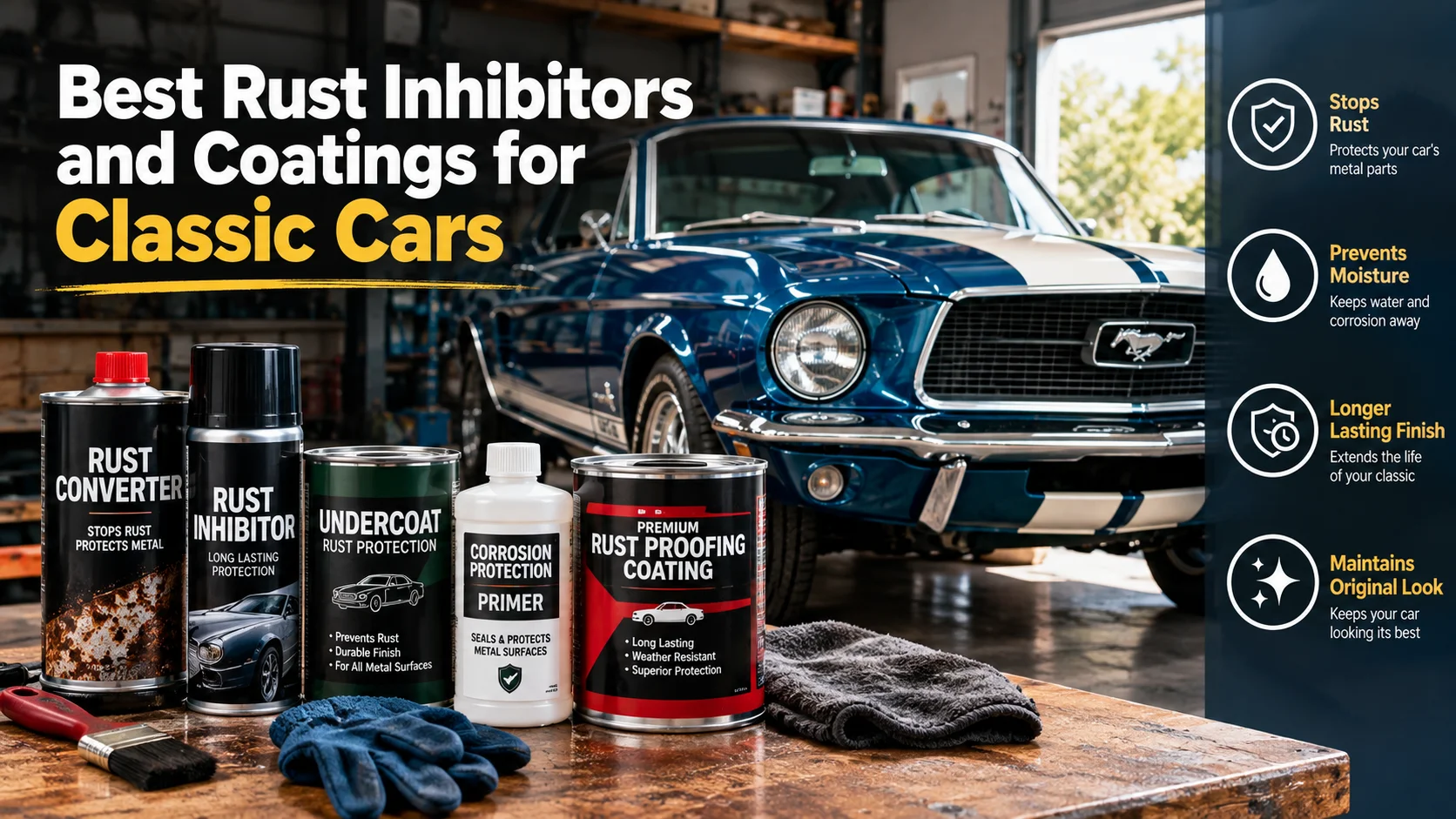 Best Rust Inhibitors and Coatings for Classic Cars