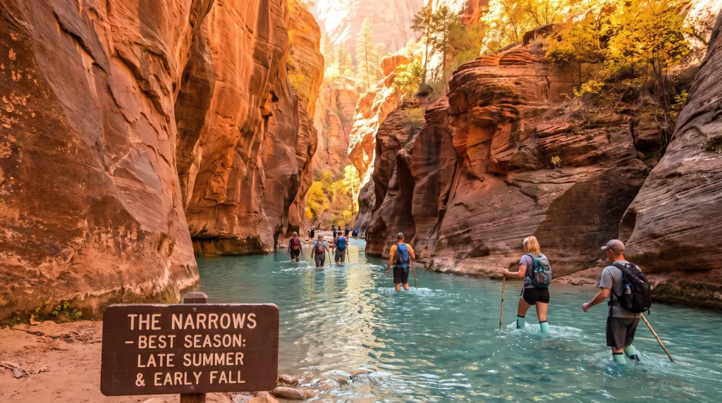 Best Time to Hike the Narrows