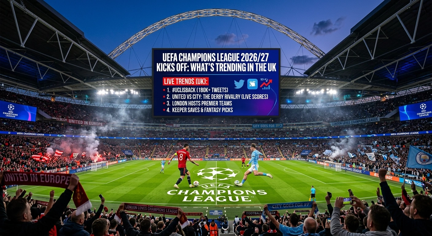 UEFA Champions League 2026/27 Kicks Off: What’s Trending in the UK