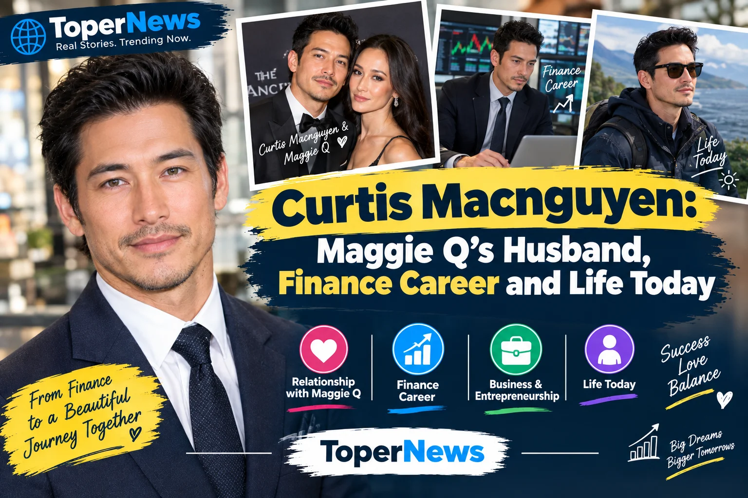 Curtis Macnguyen: Maggie Q’s Husband, Finance Career and Life Today