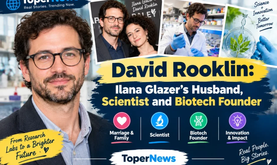 David Rooklin: Ilana Glazer’s Husband, Scientist and Biotech Founder