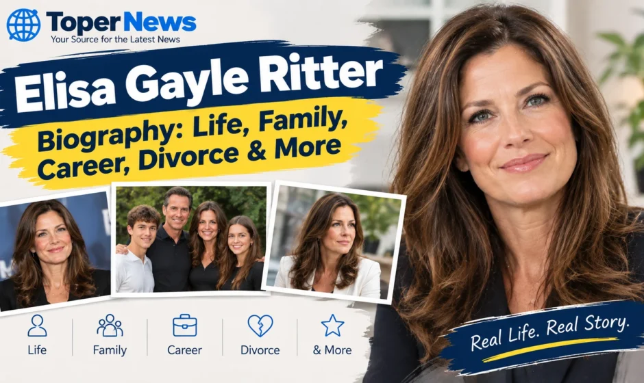 Elisa Gayle Ritter, first wife of Narvel Blackstock, for a ToperNews biography feature