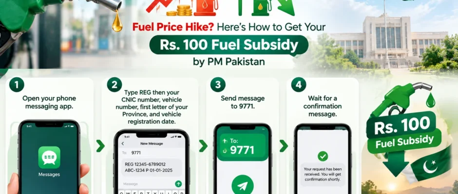 rs 100 fuel subsidy