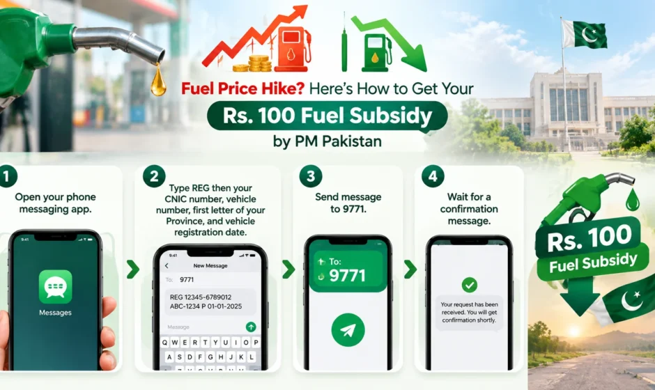 rs 100 fuel subsidy
