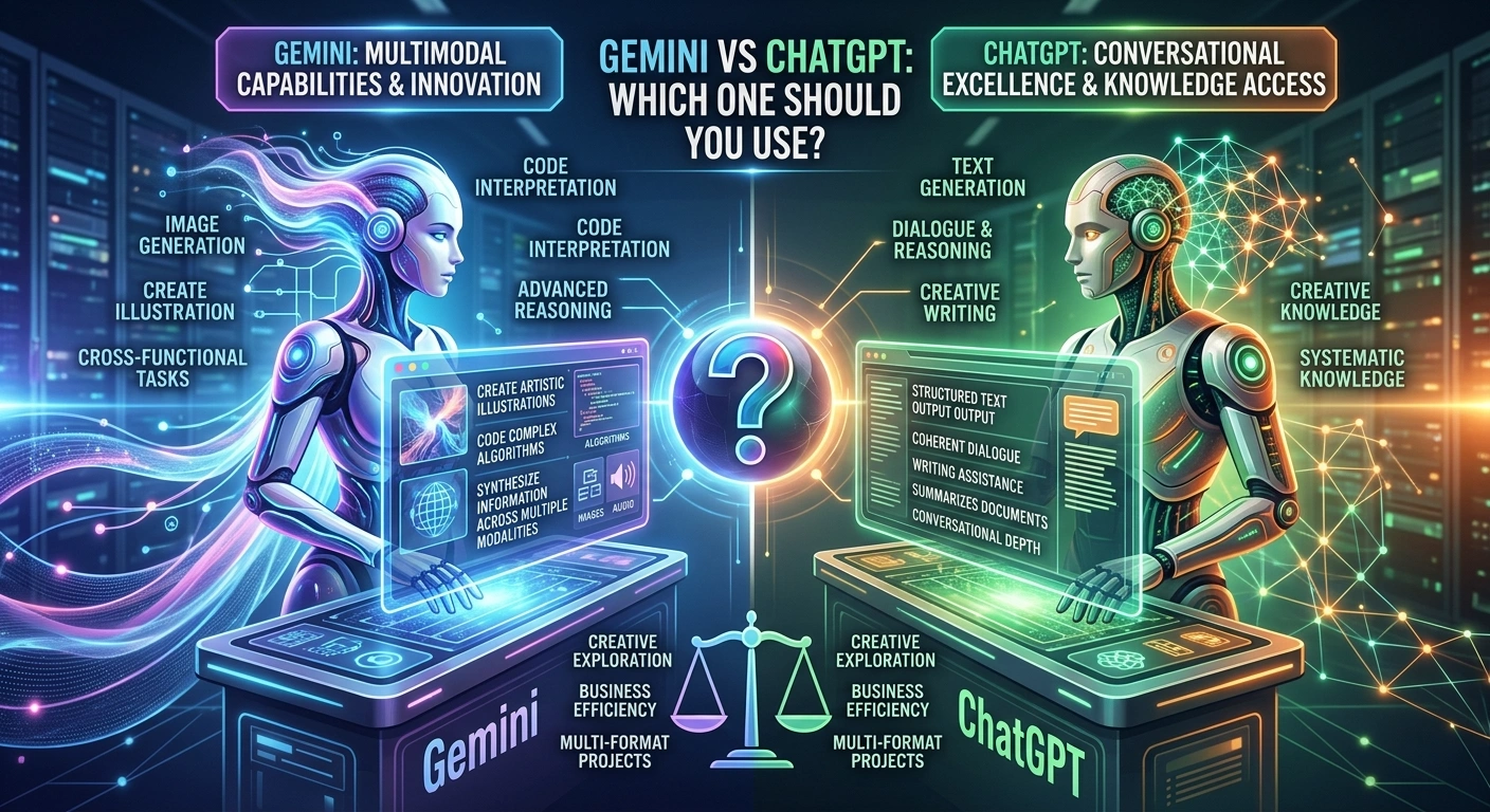 Gemini vs ChatGPT: Which One Should You Use?