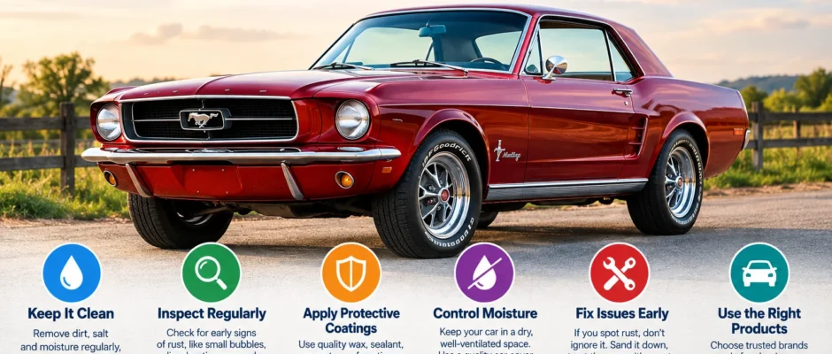 How to Prevent Rust on a Classic Car