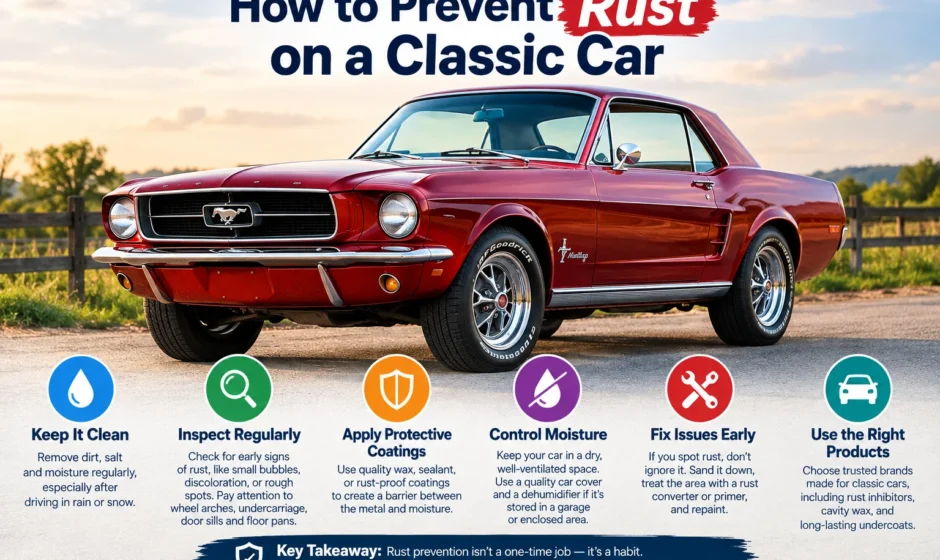 How to Prevent Rust on a Classic Car