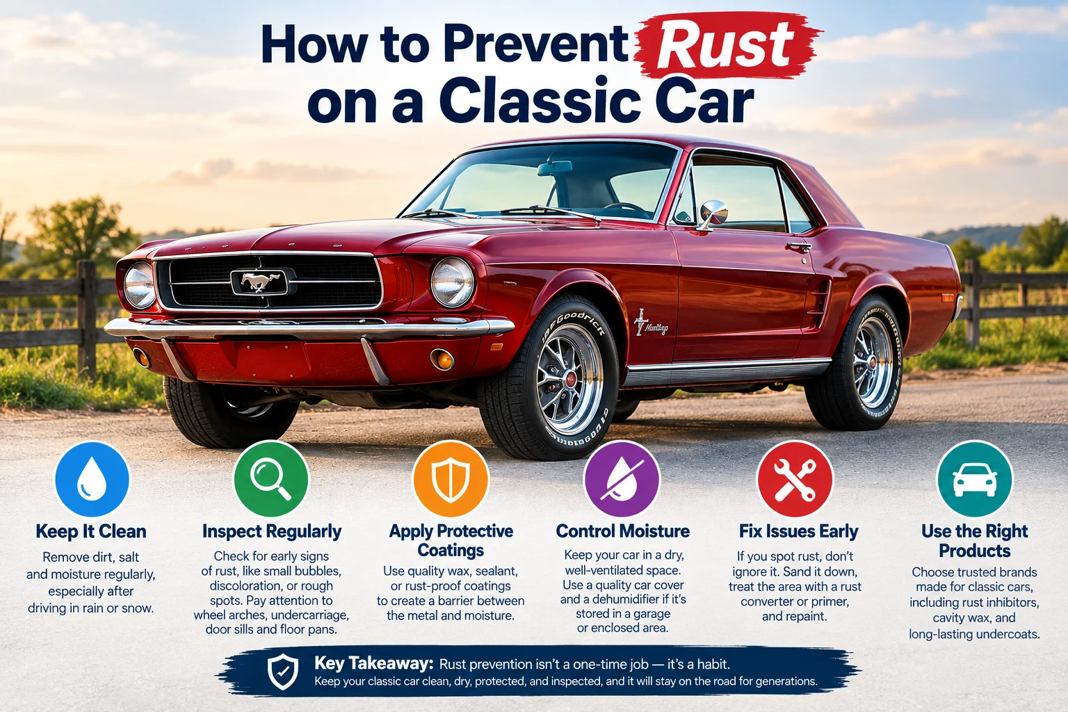 How to Prevent Rust on a Classic Car?