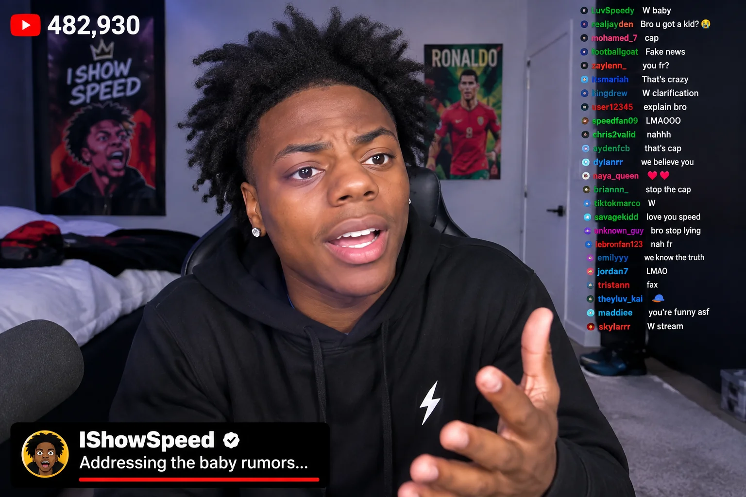 Is IShowSpeed Going to Have a Baby?