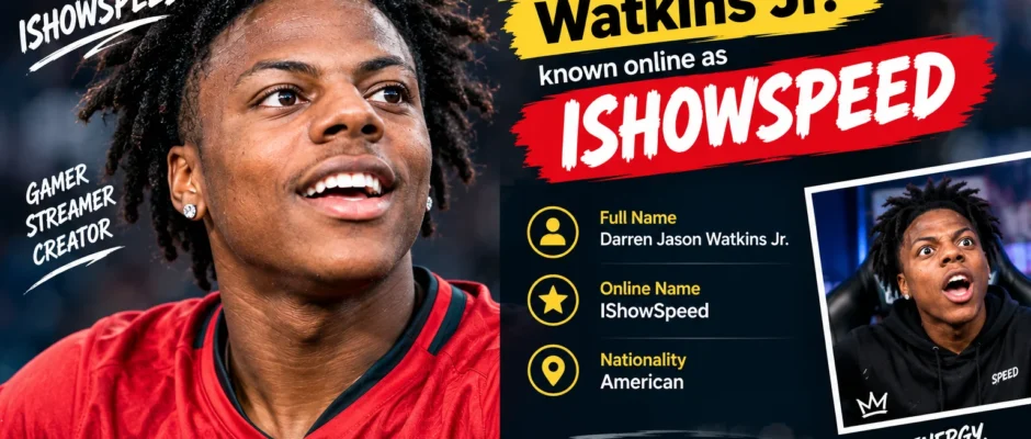 real name of ishowspeed