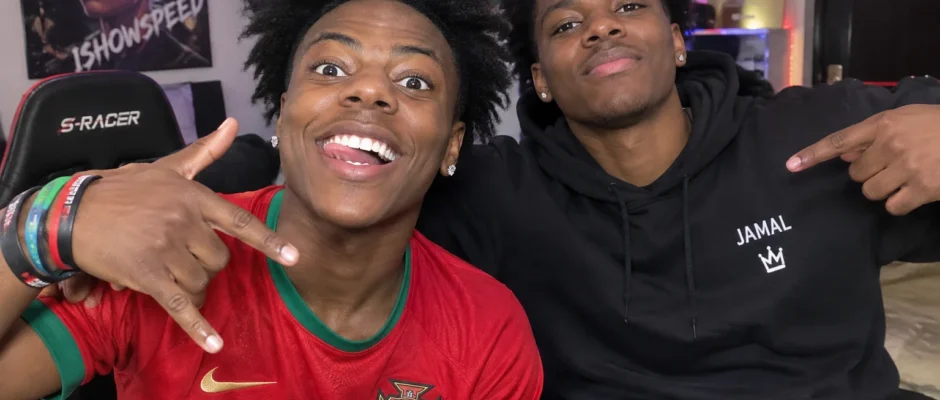 IShowSpeed with brother jamal
