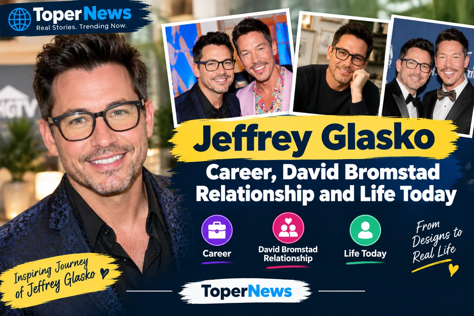Jeffrey Glasko: Career, David Bromstad Relationship and Life Today