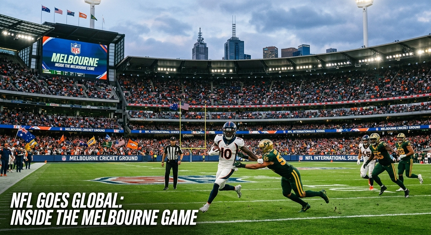NFL Goes Global: Inside the Melbourne Game
