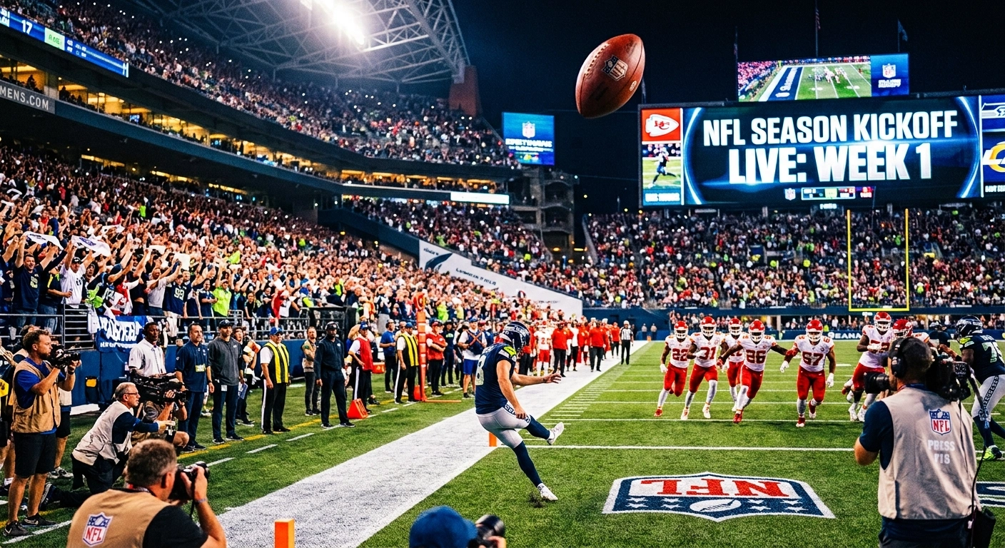 NFL 2026 Season Kickoff: 1st Week Trending