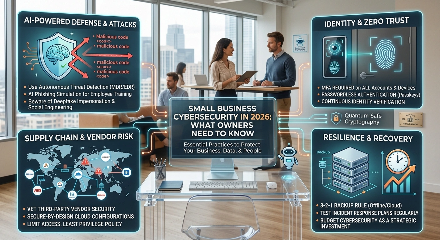 Small Business Cybersecurity in 2026: What Owners Need to Know