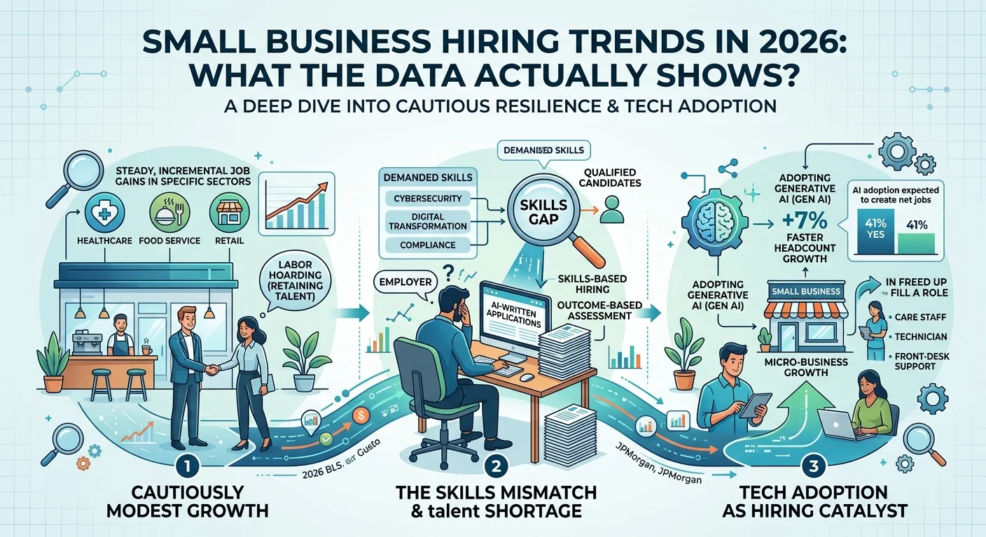 Small Business Hiring Trends in 2026: What the Data Actually Shows?