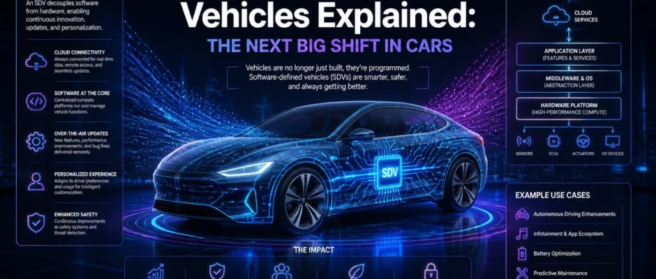 Software-Defined Vehicles Explained
