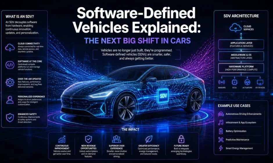 Software-Defined Vehicles Explained