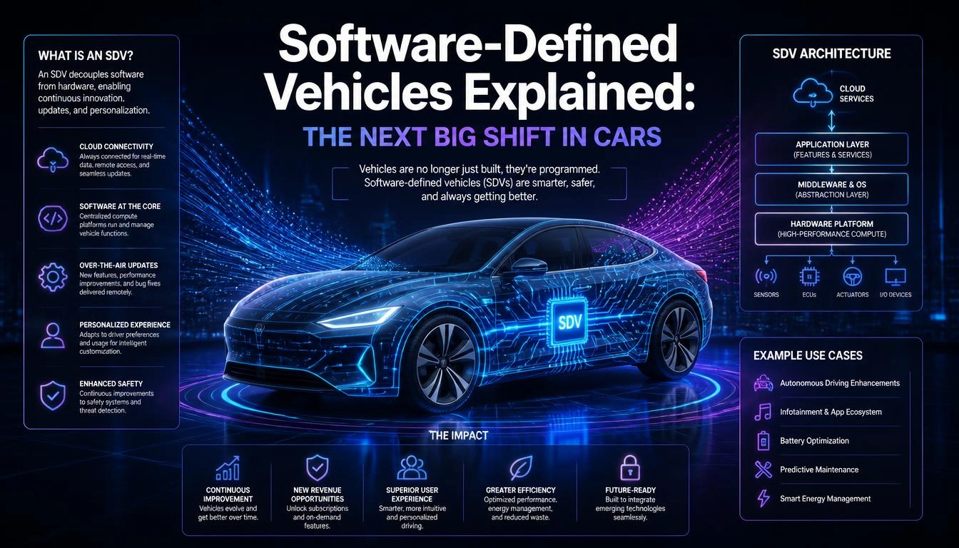 Software-Defined Vehicles Explained: The Next Big Shift in Cars