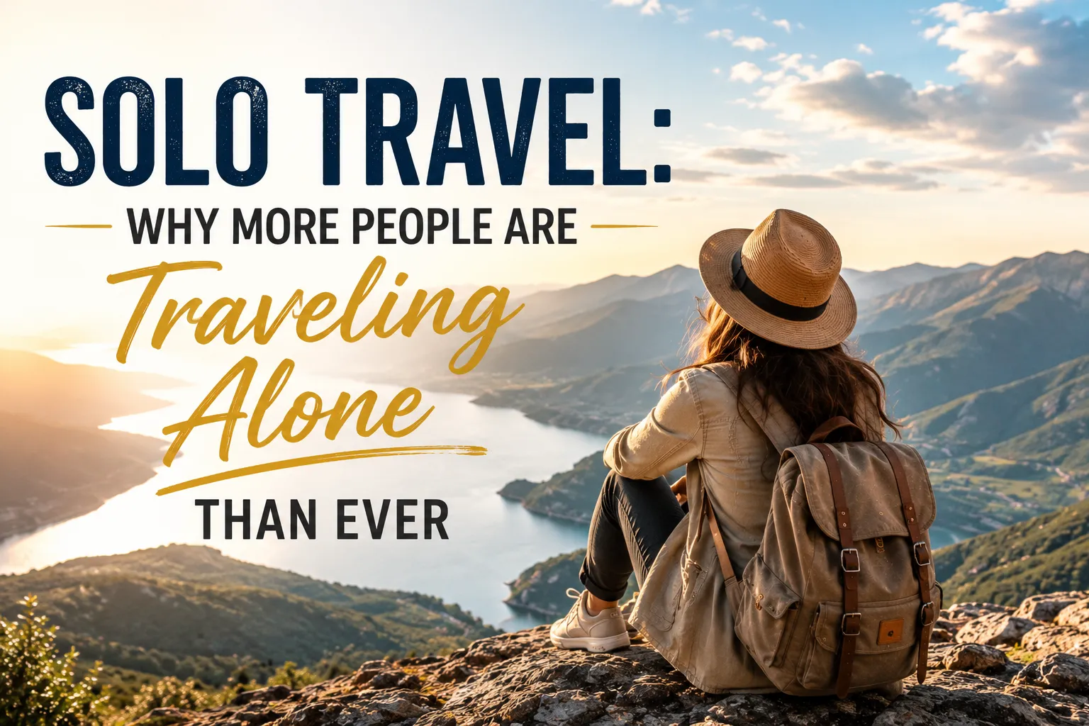 Solo Travel: Why More People Are Traveling Alone Than Ever