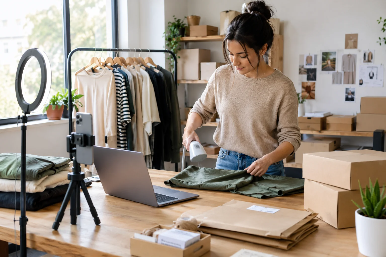 How to Start a Small Clothing Business from Home ?
