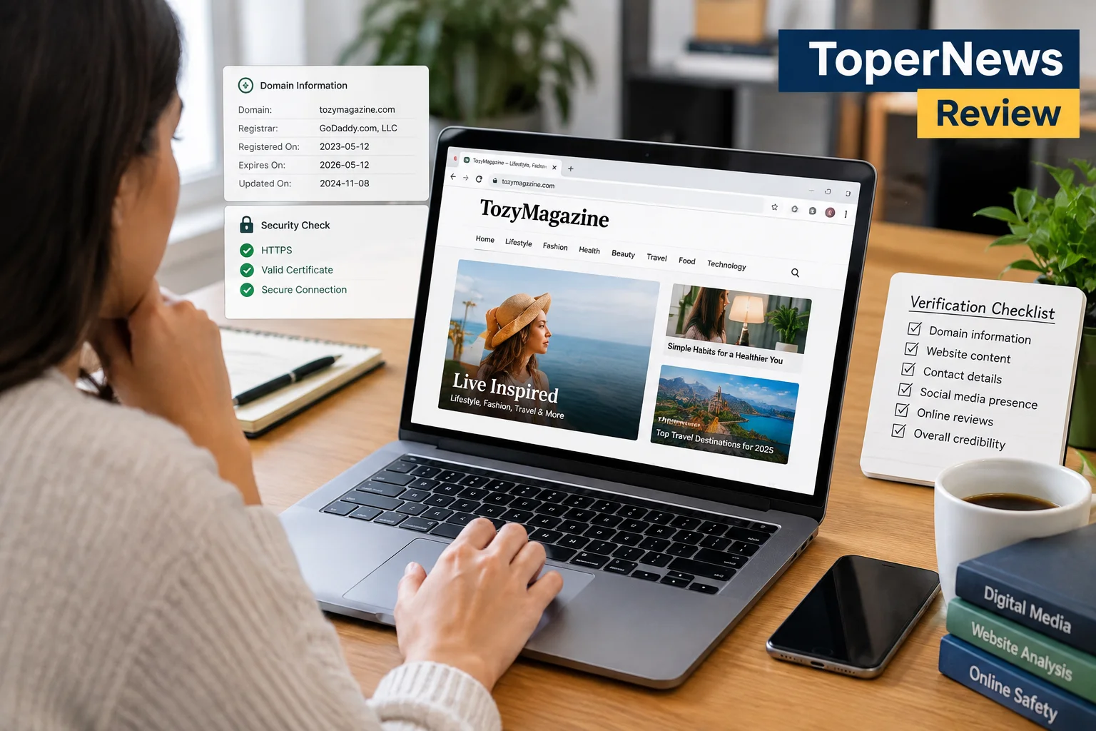 Is Tozymagazine.com Legit? A Real Verification Walkthrough