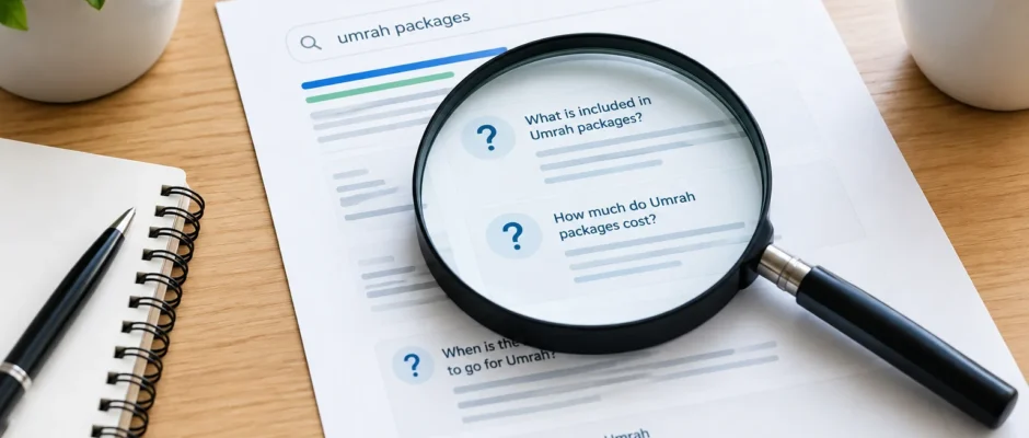 Magnifying glass over search results illustrating the conflicting meanings of uncuymaza