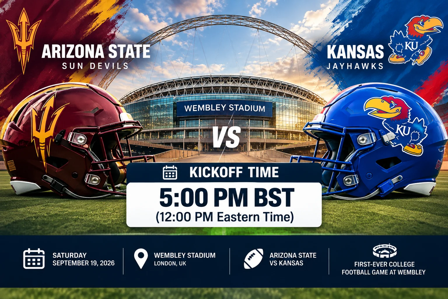 Union Jack Classic Kick Off Time: Full Wembley Schedule