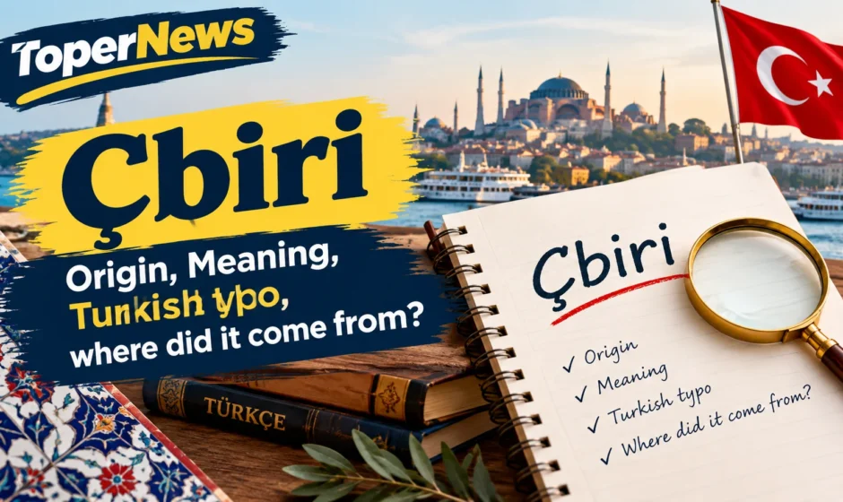 Çbiri | Origin, Meaning, Turkish typo, where did it come from?