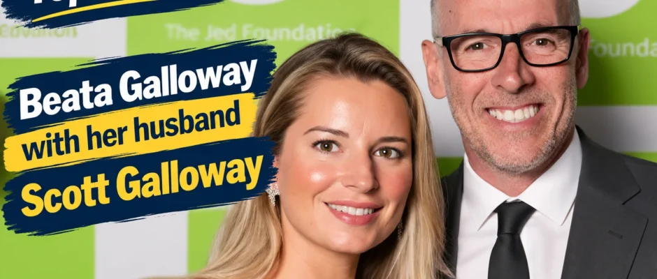 Beata Galloway with her husband scott galoway