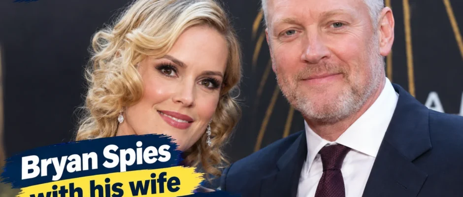Bryan Spies with his wife abigail hawk