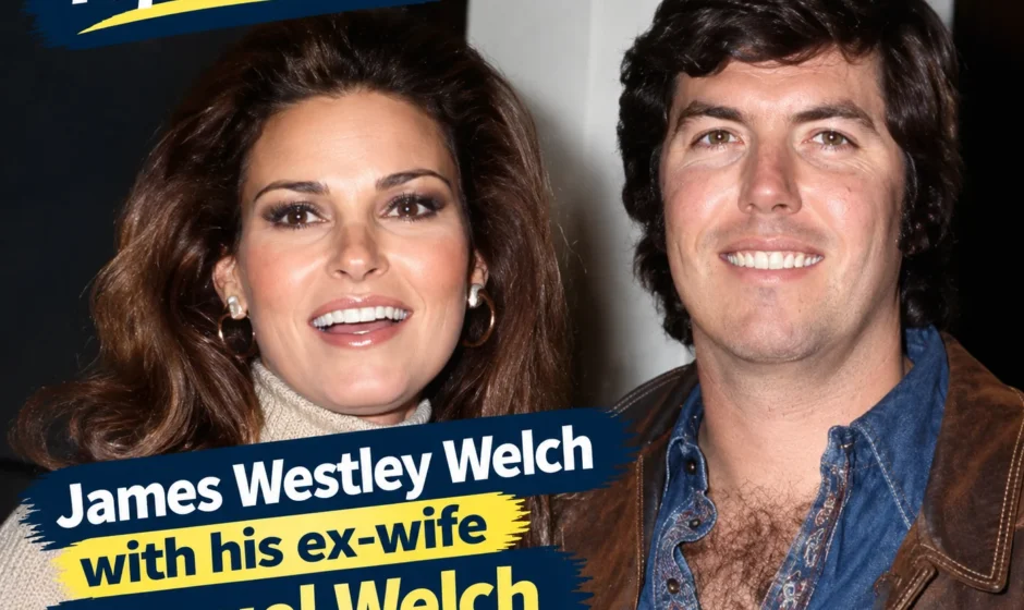 James Westley Welch with his ex-wife Raquel walch