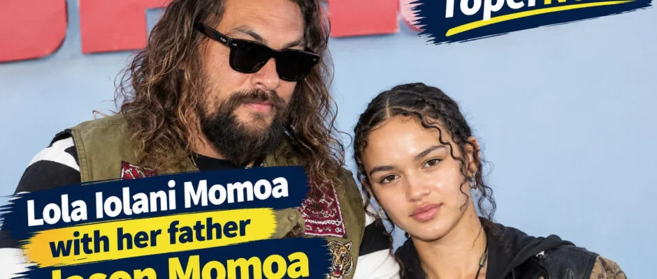 Lola Iolani Momoa with her father jason momoa