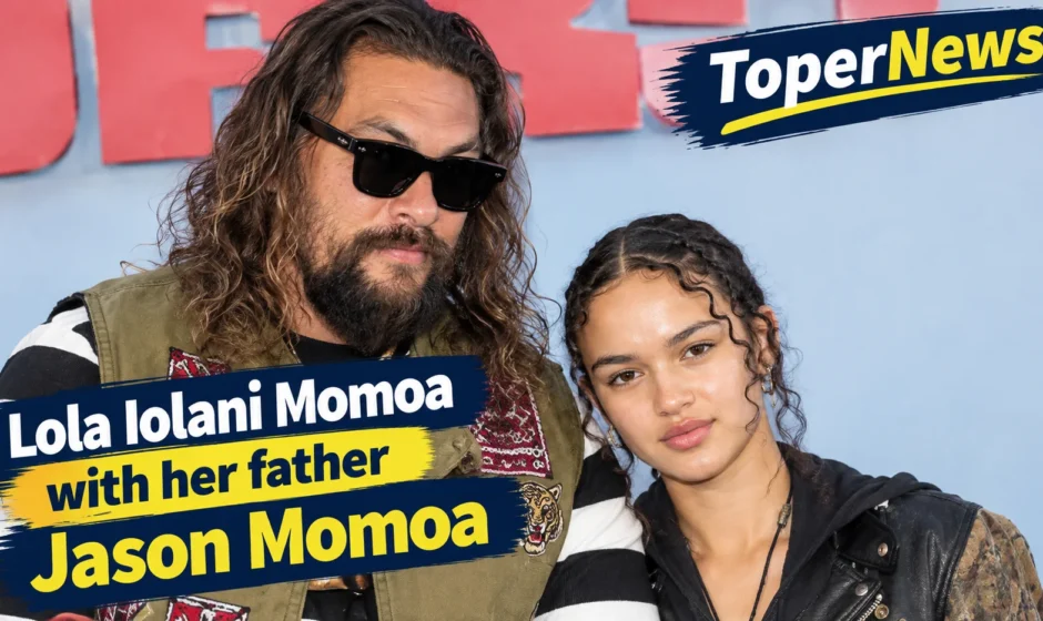 Lola Iolani Momoa with her father jason momoa