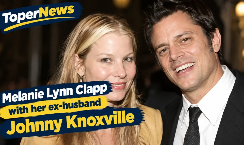 Melanie Lynn Clapp with ex husband johnny knoxville