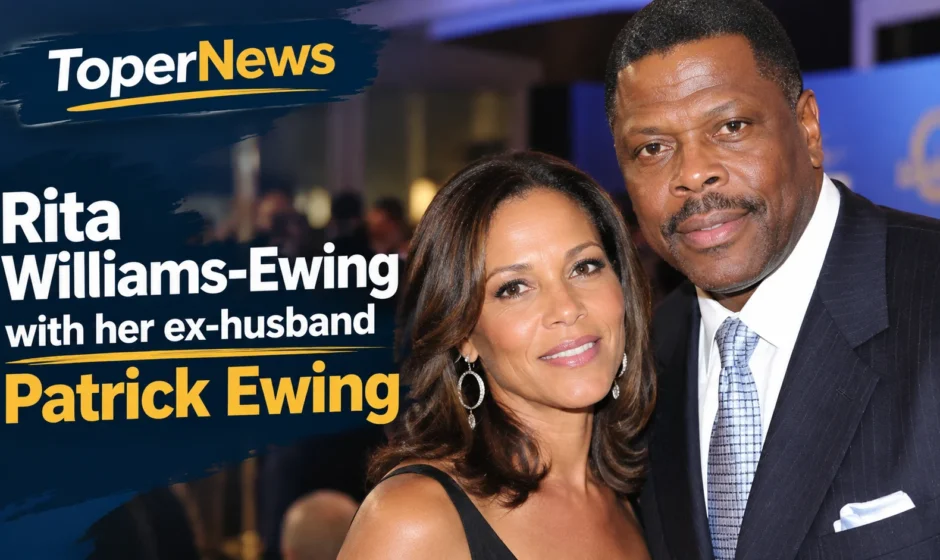 Rita Williams-Ewing with ex-husband patrick ewing