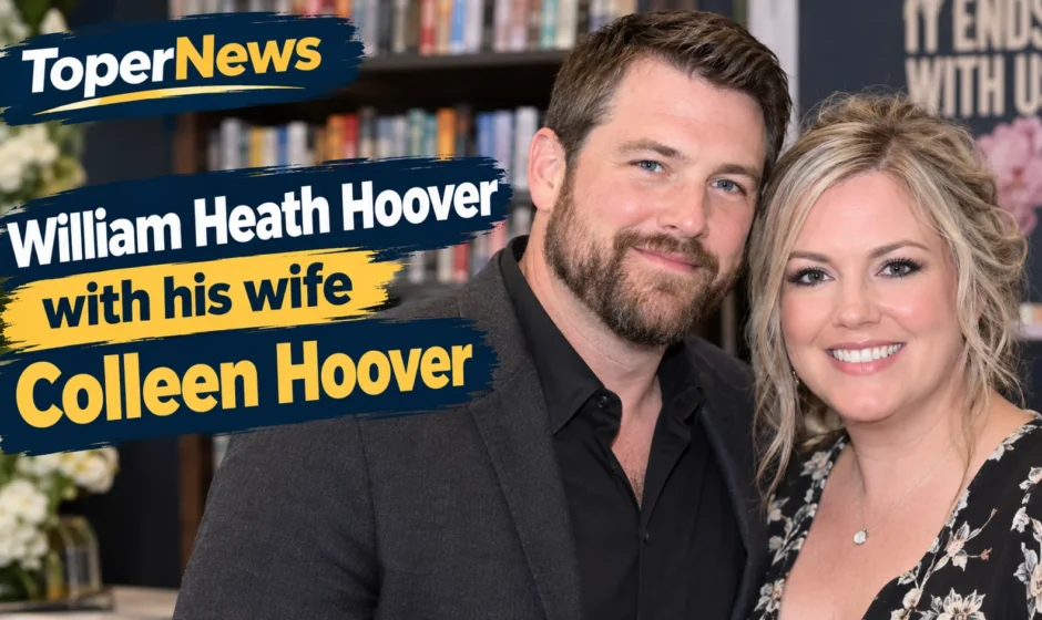 William Heath Hoover with his wife Colleen Hoover